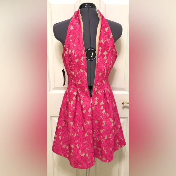 NWT Lulu’s Seasons of Love Lace Skater Dress - Picture 11 of 16